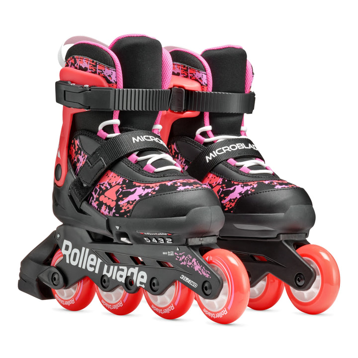 Rollerblade Kids Microblade SL Black/Coral