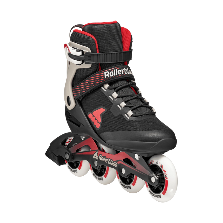 Rollerblade Skates Macroblade 84 Schwarz/Sand/Rot
