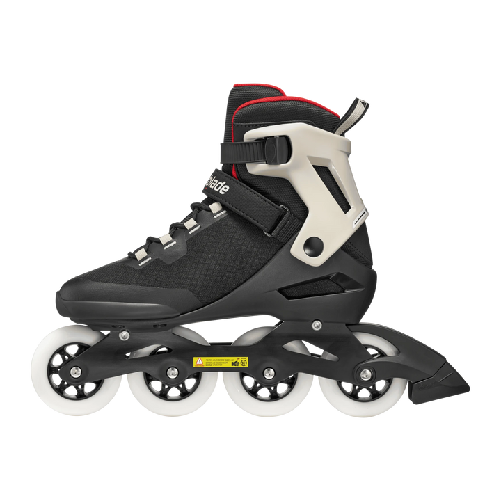 Rollerblade Skates Macroblade 84 Schwarz/Sand/Rot