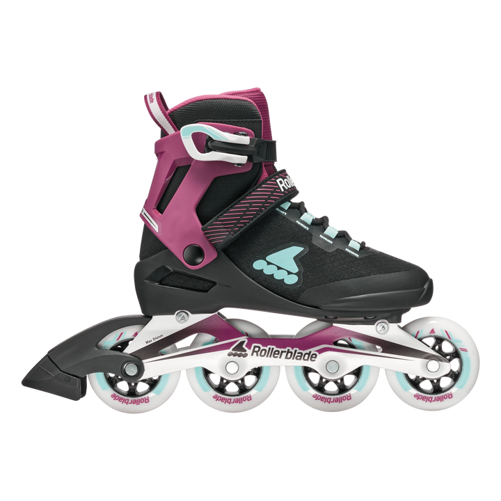 Rollerblade Skates Macroblade 84 BOA W Schwarz/Burgund/Ozeangrün
