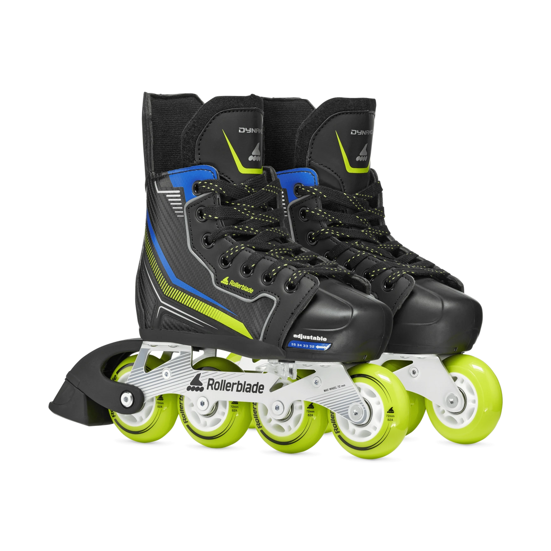 Rollerblade Kids Skate Dynamo Black/Lime/Blue