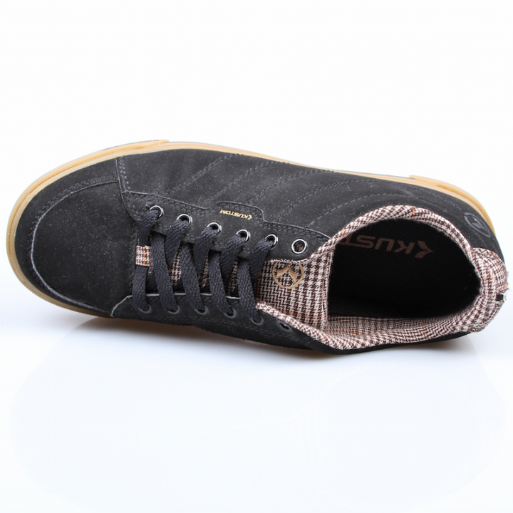 Kustom Schuhe Aston 2 black-tweed