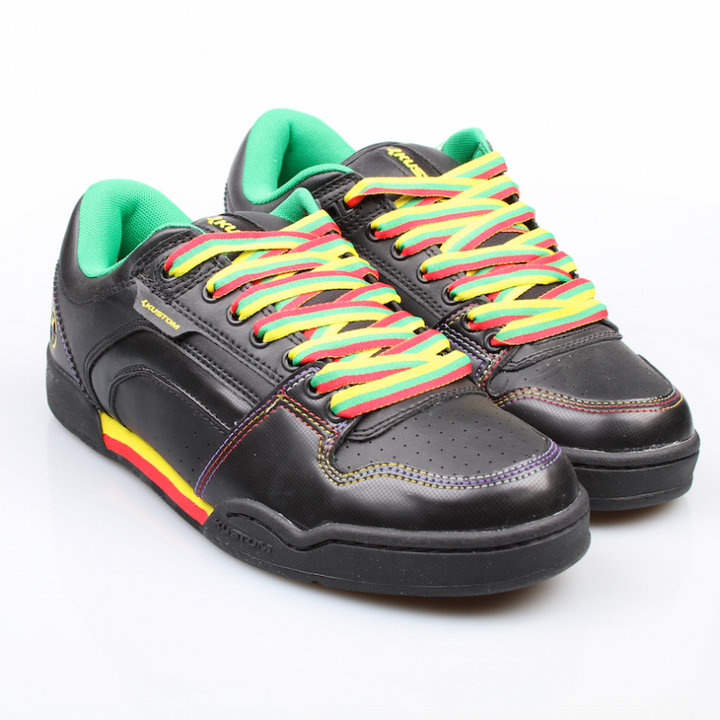 Kustom Schuhe Dekade black rasta I