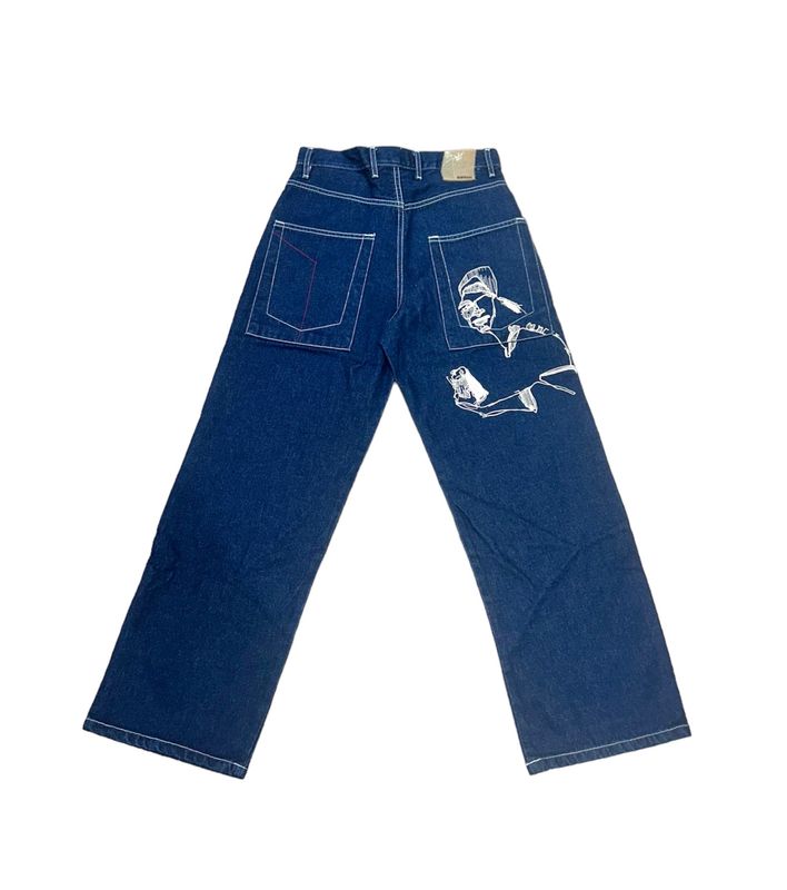 Sancezz Baggy Pant Pirate Denim Blue