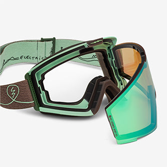 Electric Goggle Kabru Arthur Longo / Atomic Mint + Bonus Lens Onyx