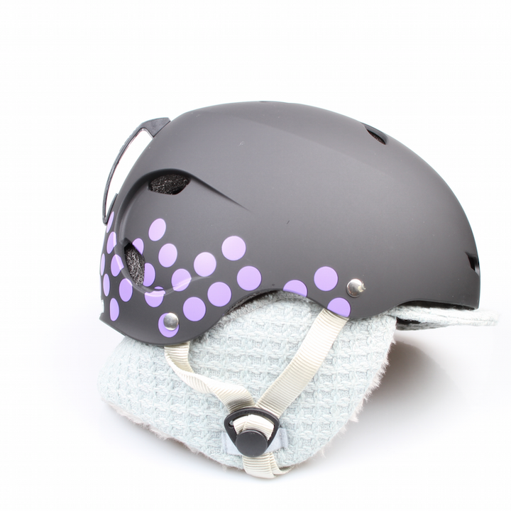 Bern Helmet Brighton black/polka dot *Women* (Winter Liner)