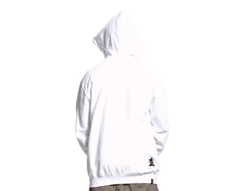 Zimtstern Zip Hooded Spray Logo white