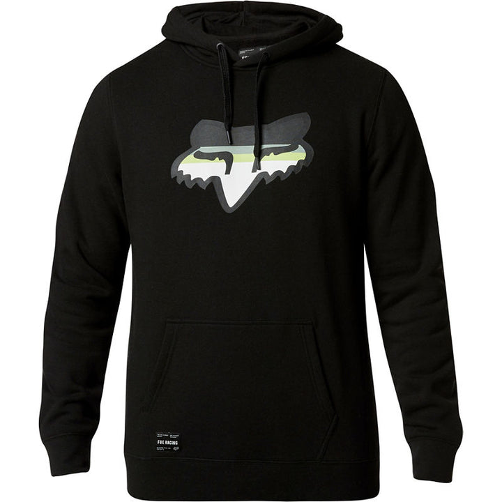 Fox Hoodie Head Strike black