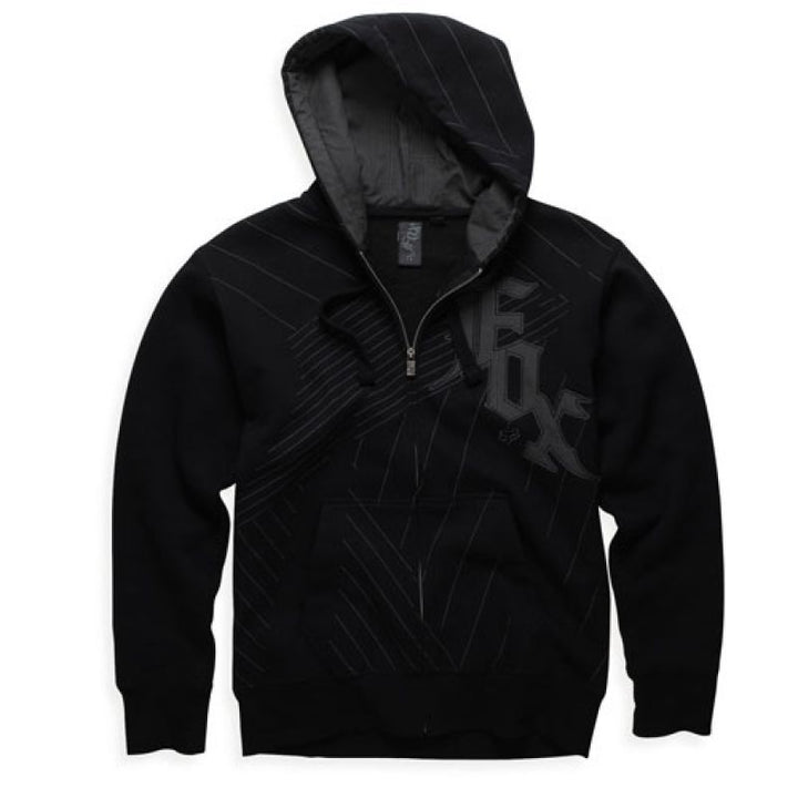 Fox Zip Hooded Well Suited black