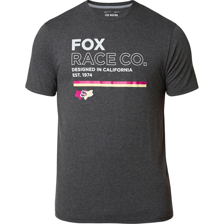 Fox T-Shirt Analog heather black