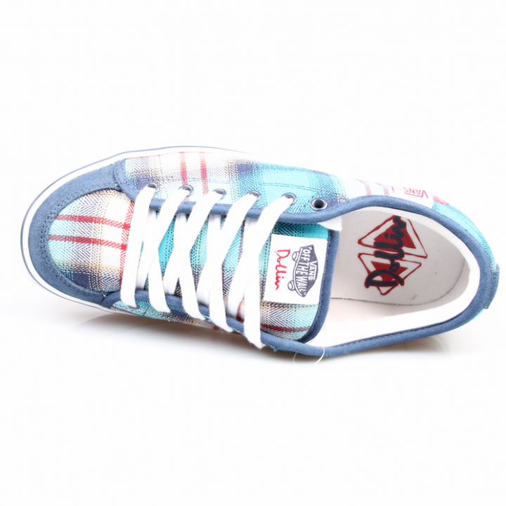 Vans shoes DD-66 plaid-navy *women*