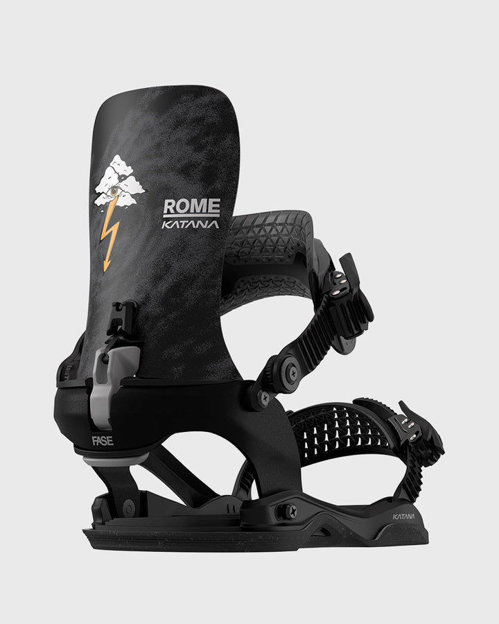 Rome Snowboard Bindung Katana AW FASE® PRO BK