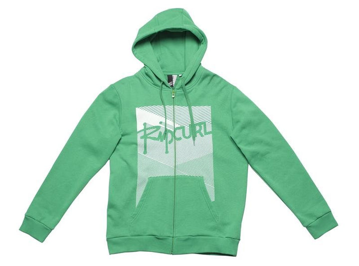 Rip Curl Zip-Hooded Some Lime bright green