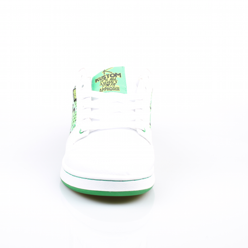 Kustom shoes Kadet white/green