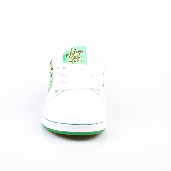 Kustom shoes Kadet white/green