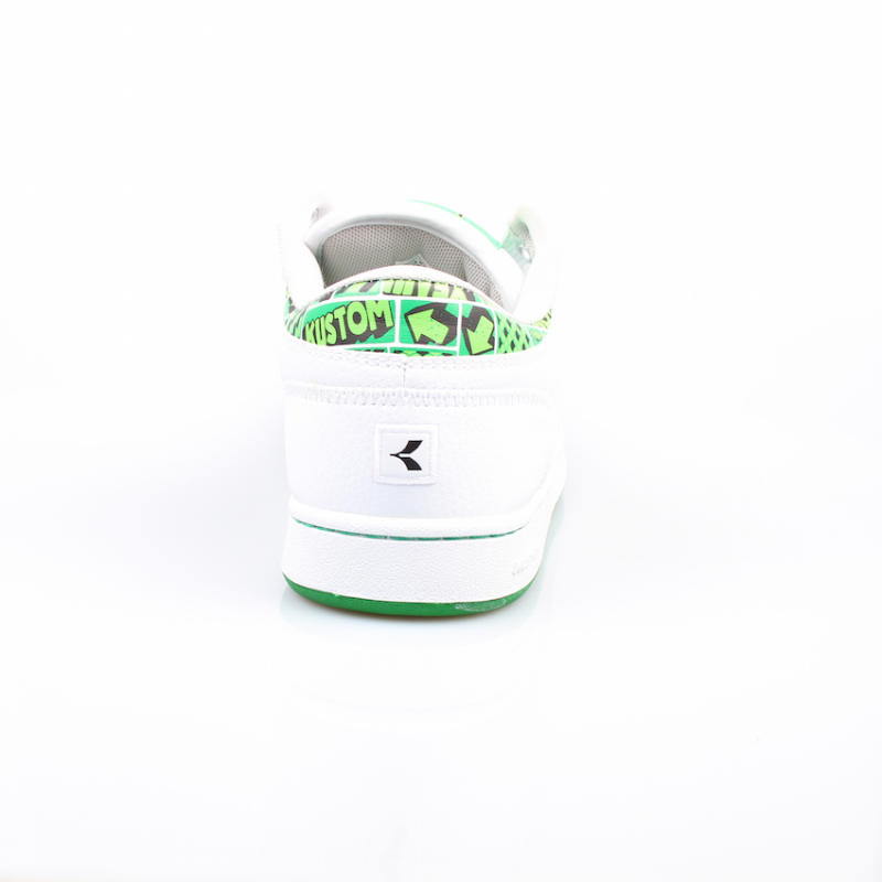 Kustom Schuhe Kadet white/green