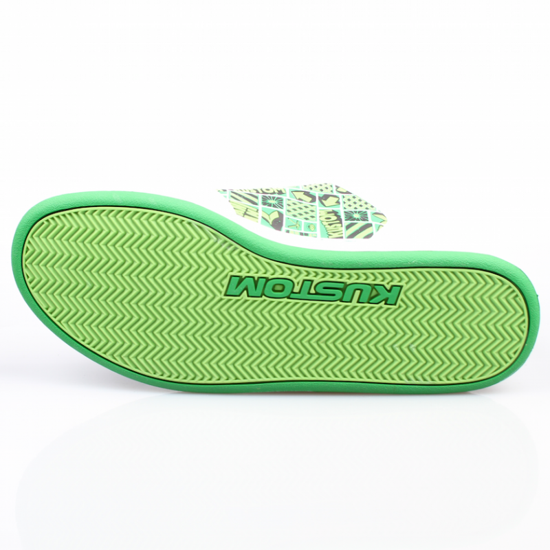 Kustom shoes Kadet white/green