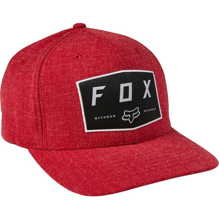 Fox Flexfit Hat Badge black