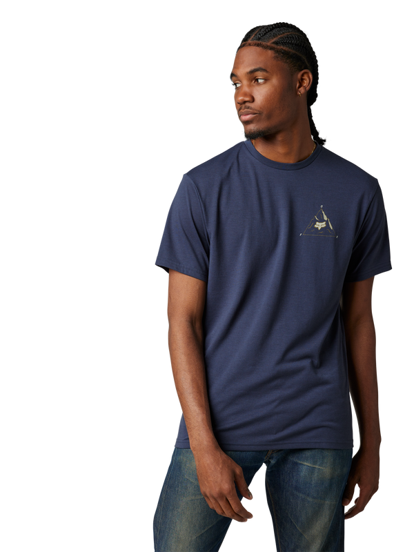 Fox Tech T-Shirt Finisher cobalt