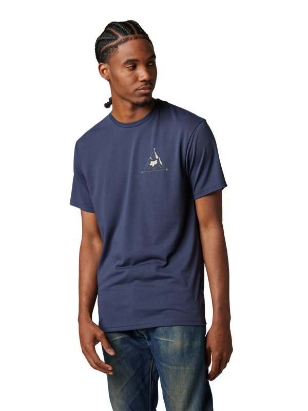 Fox Tech T-Shirt Finisher cobalt