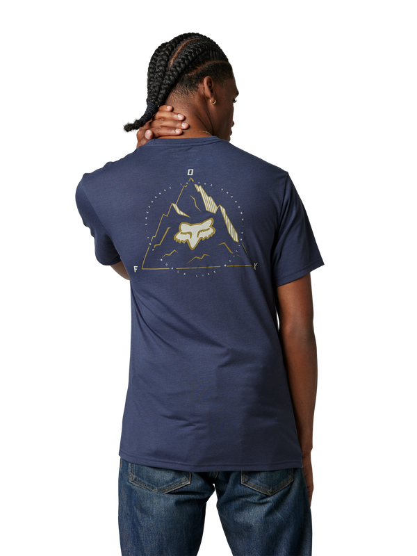 Fox Tech T-Shirt Finisher cobalt