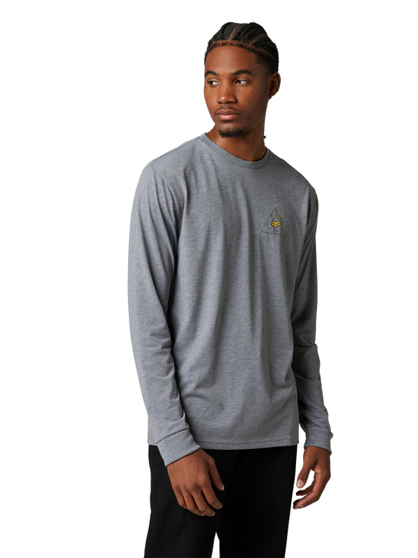 Fox Tech Longsleeve Finisher heather graphite