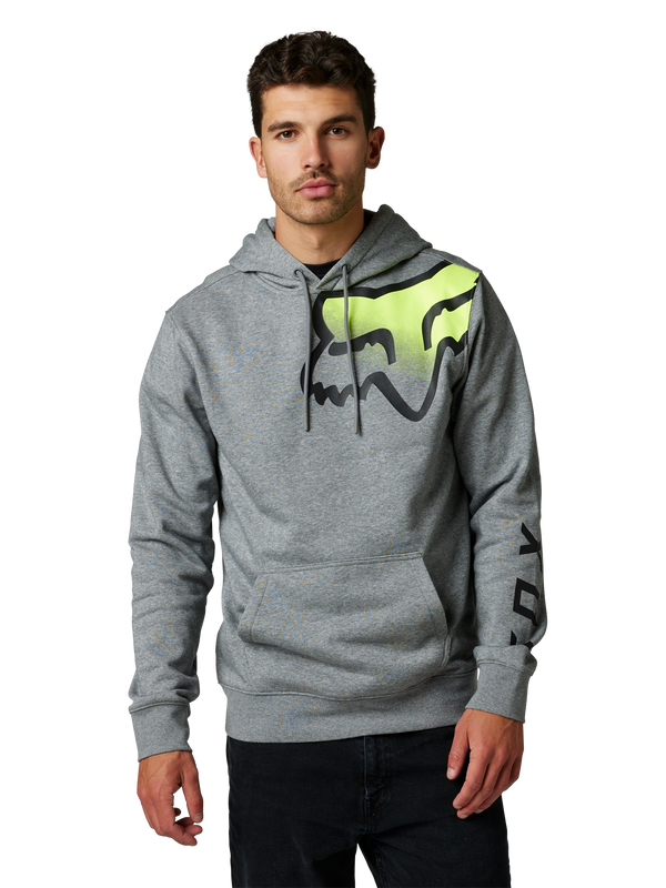 Fox Hoodie Toxsyk heather grey