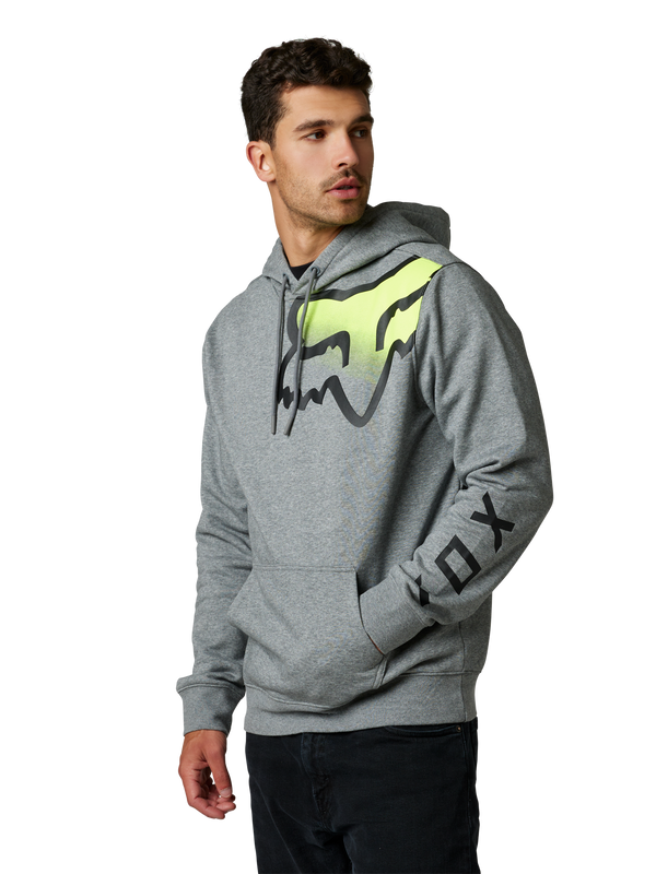 Fox Hoodie Toxsyk heather grey