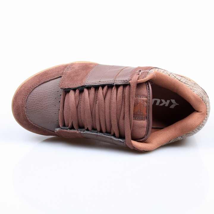 Kustom Schuhe Kontage chocolate