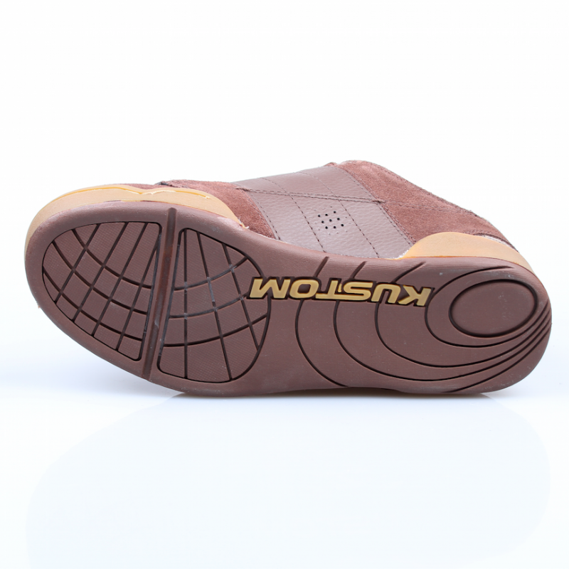 Kustom Schuhe Kontage chocolate