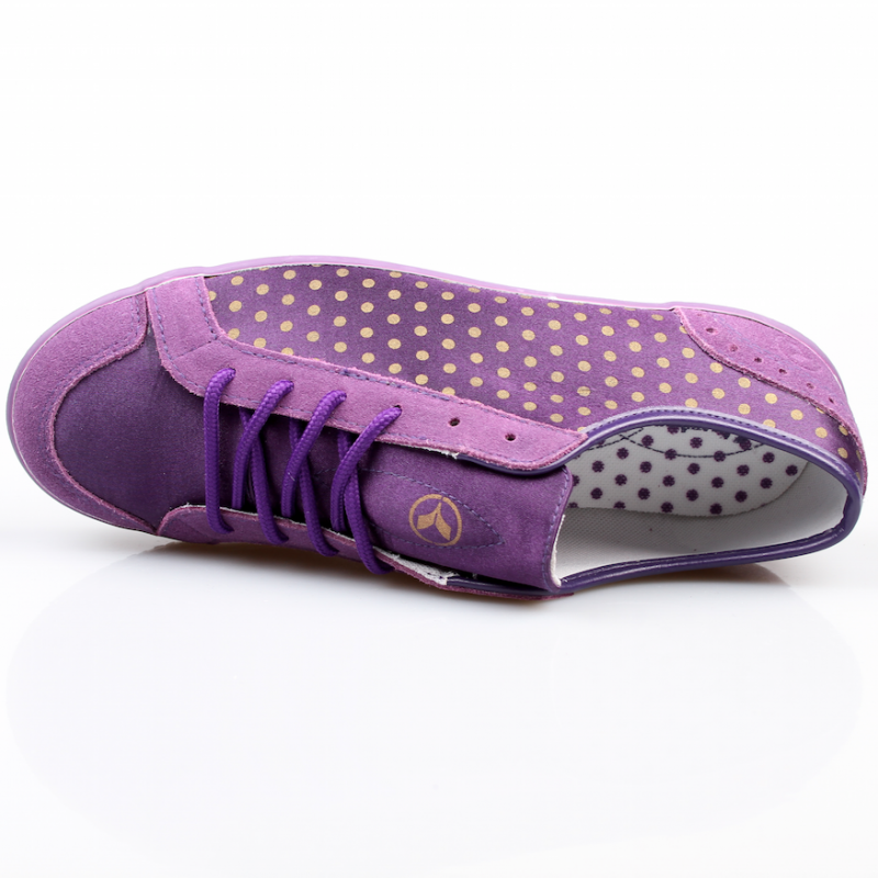 Kustom shoes Gemma purple / gold *Ladies*