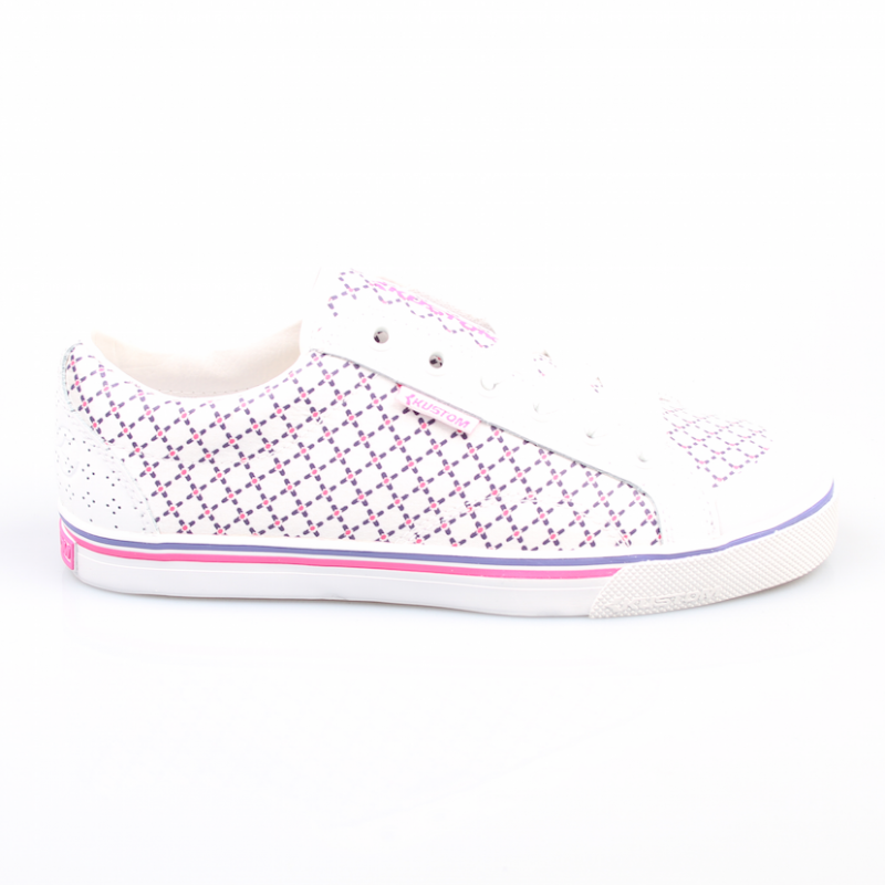 Kustom Schuhe Elana white/pink *Ladys*