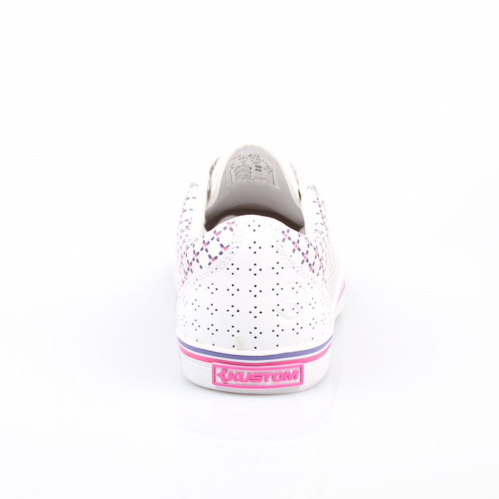 Kustom Schuhe Elana white/pink *Ladys*