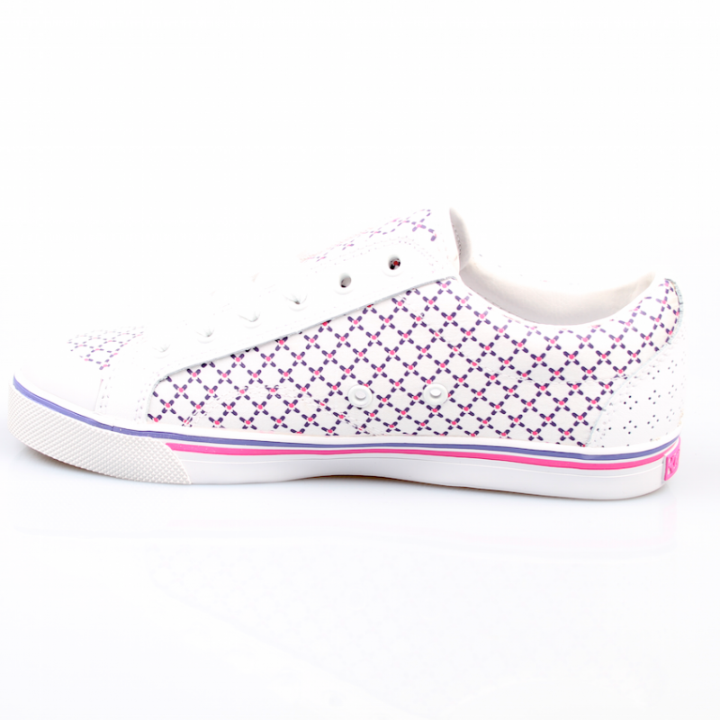 Kustom Schuhe Elana white/pink *Ladys*