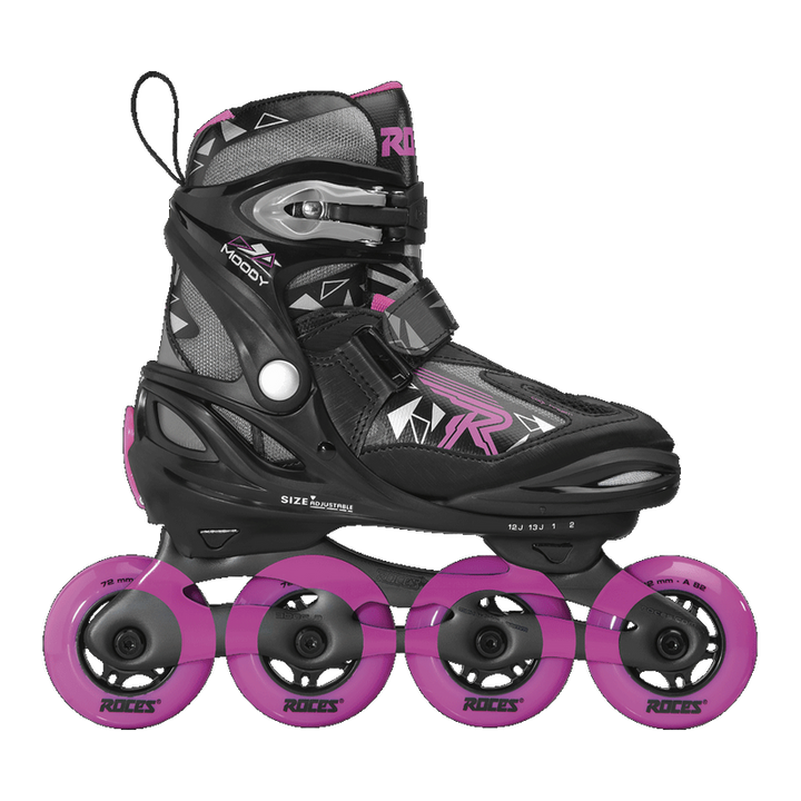 Roces Kids Skate Moody Girl TIF black/pink