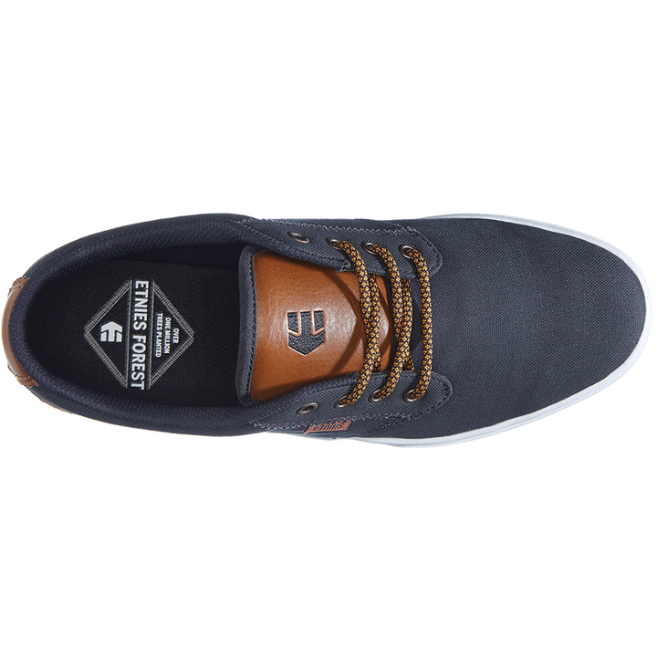 Etnies Shoes Jameson 2 Eco Navy Tan White