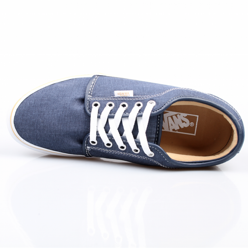 Vans Schuhe Chukka Low navy/washed canvas