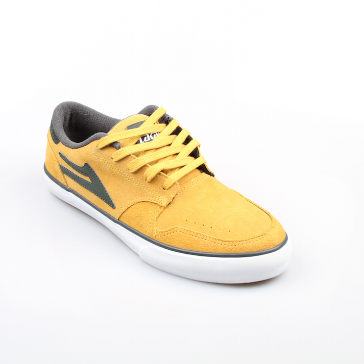 Lakai Shoes Carroll 5 Color: yellow/green suede