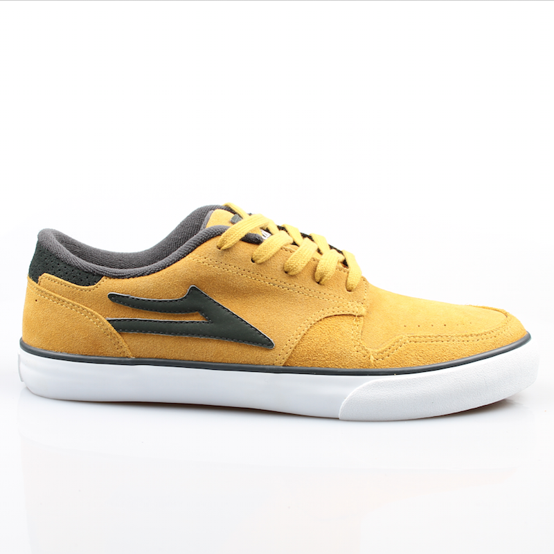 Lakai Shoes Carroll 5 Color: yellow/green suede