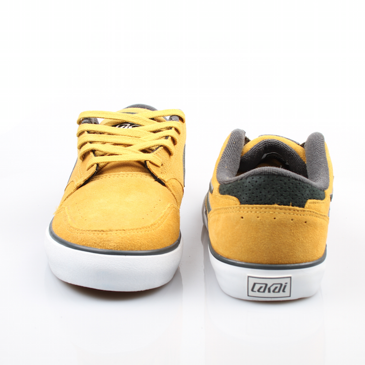 Lakai Shoes Carroll 5 Color: yellow/green suede