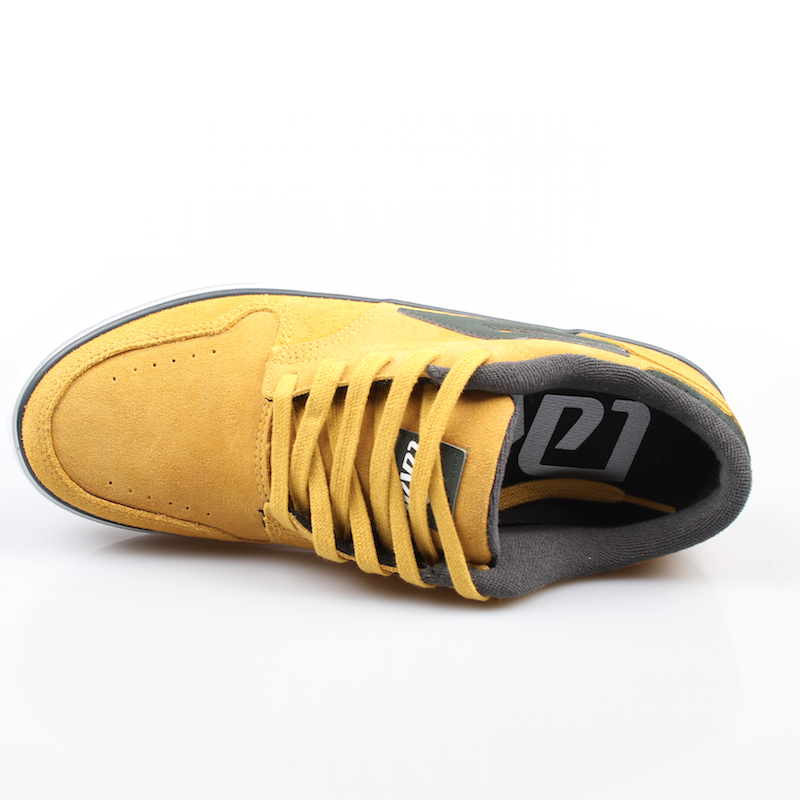 Lakai Shoes Carroll 5 Color: yellow/green suede