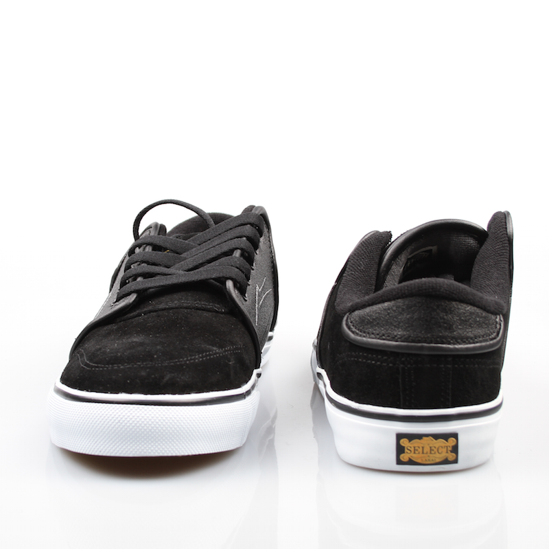 Lakai shoes Carlo black suede