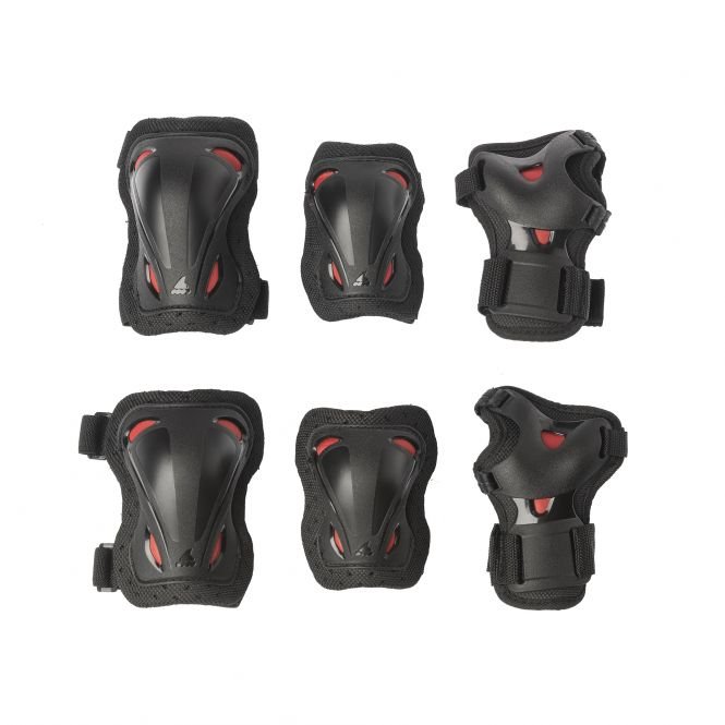 Rollerblade Protection Set Skate Gear Junior 3-Pack black/red