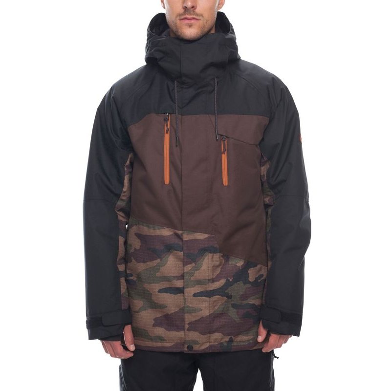 686 Geo Insulated Jacket camo – Snowboard Jacken, Ansicht 1