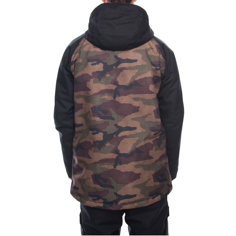 686 Geo Insulated Jacket camo – Snowboard Jacken, Ansicht 2