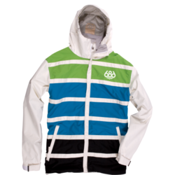 686 Snowboard Jacke Mannual Antic white – Snowboard Jacken, Ansicht 1