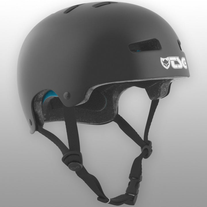 TSG Helmet Evolution Kids Solid Colors Satin Black
