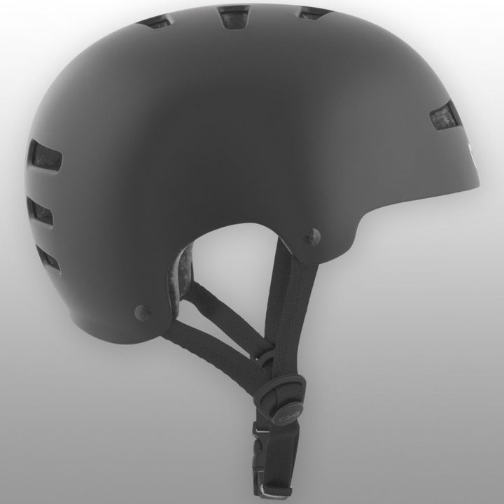 TSG Helmet Evolution Kids Solid Colors Satin Black