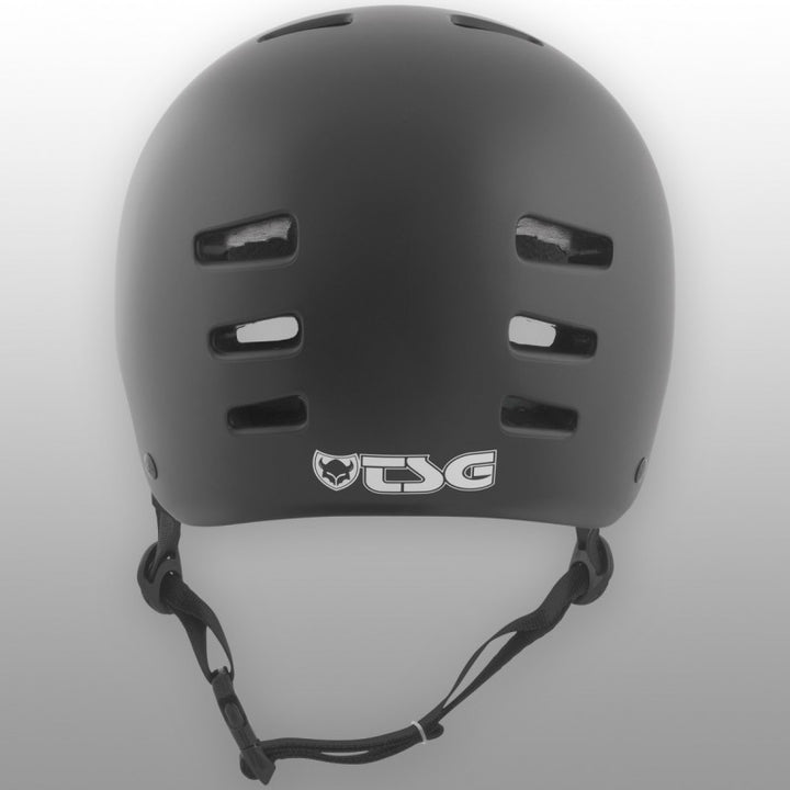 TSG Helmet Evolution Kids Solid Colors Satin Black