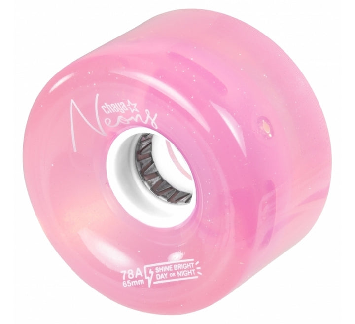 Chaya LED Wheels Neon Pink